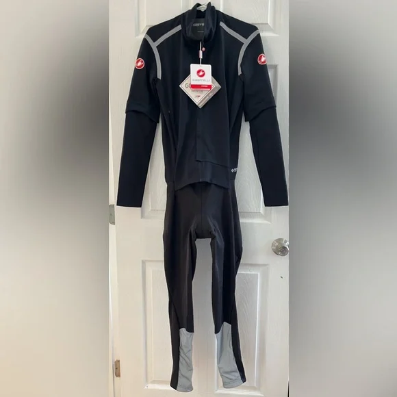Castelli Sanremo RoS Thermosuit Men's Cycling Skinsuit - Size